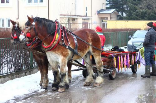 Fašiangy 2017 Horný Hričov sprievod časť 2.